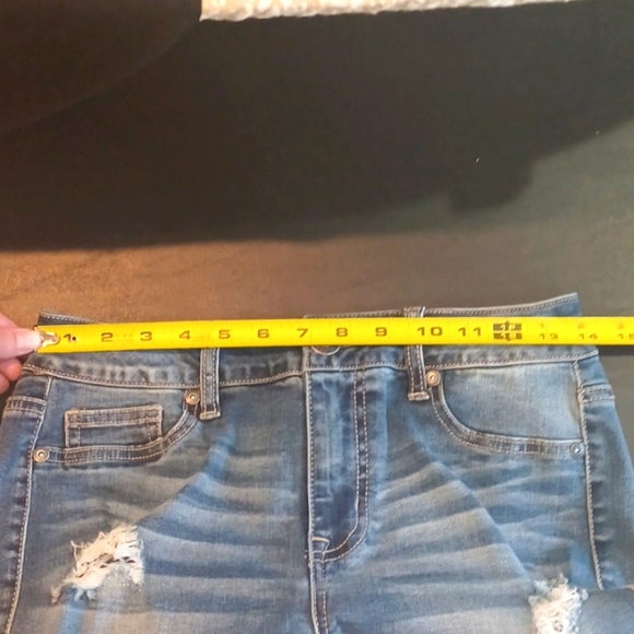 Maurices high-rise distressed skinny jeans, size S-R - Picture 6 of 7